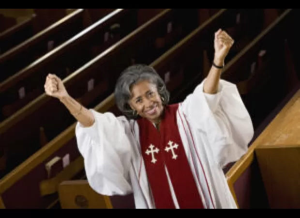 Rev. Karen Georgia Thompson is the first Black woman to lead the United Church of Christ.