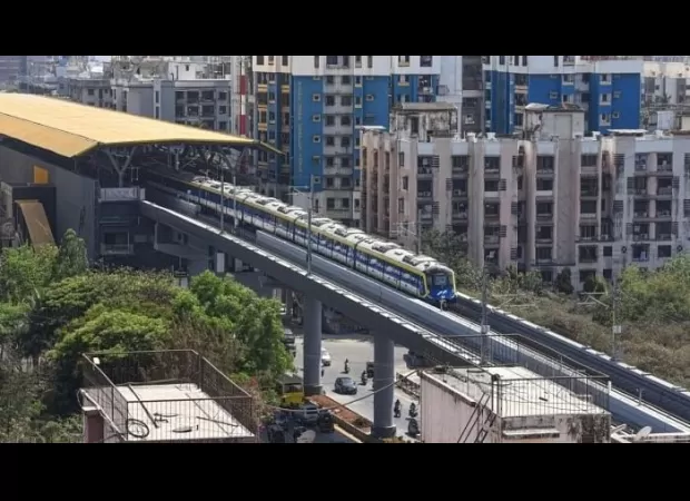 Construction of metro pillars in the Mumbai Metropolitan Region is 73.09% complete.