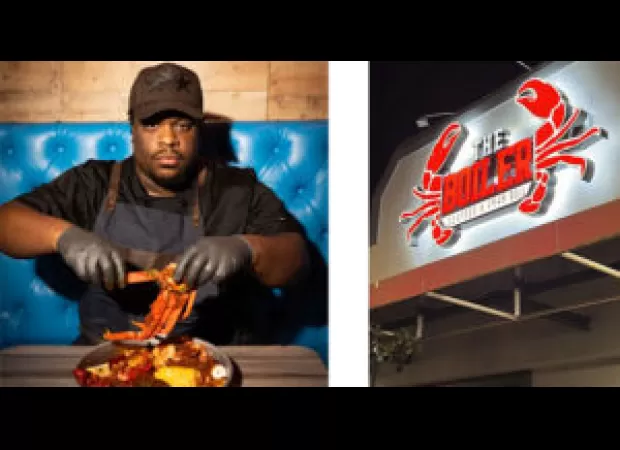 Young Atlanta business owner achieves $8M in sales in one year with black-owned seafood boil restaurant.