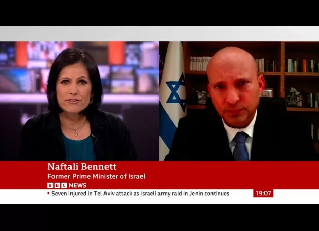 BBC apologises for presenter's remarks about Israeli forces being 