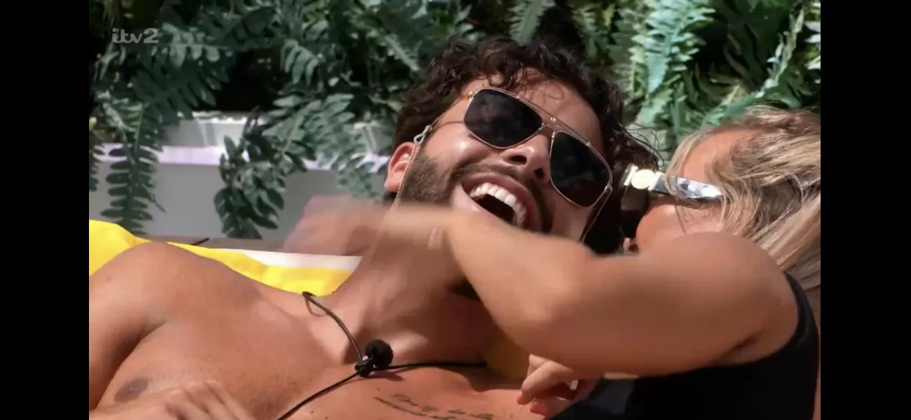 Viewers outraged when Jess used her own hair to clean Sammy's teeth on Love Island.