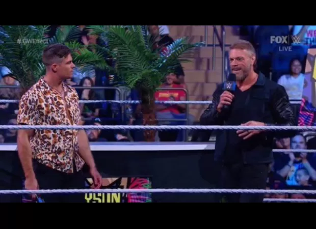 Jey Uso challenges Roman Reigns after destroying Solo Sikoa in SmackDown match.