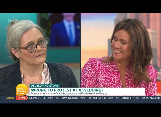 Susanna Reid applauded for responding to a guest who addressed her as 