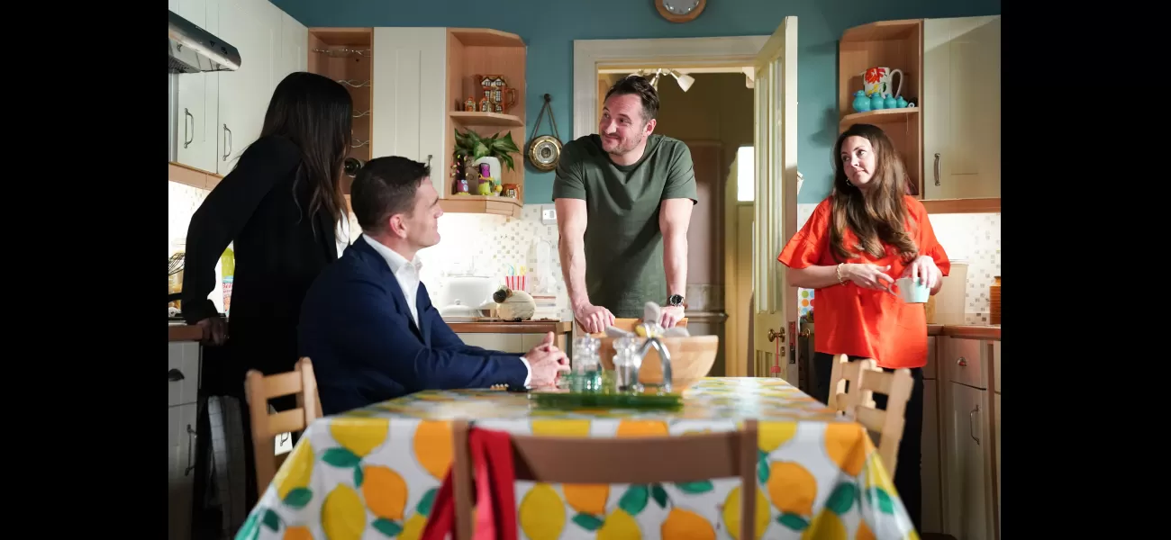 Martin is furious when he sees Theo and Stacey kissing.