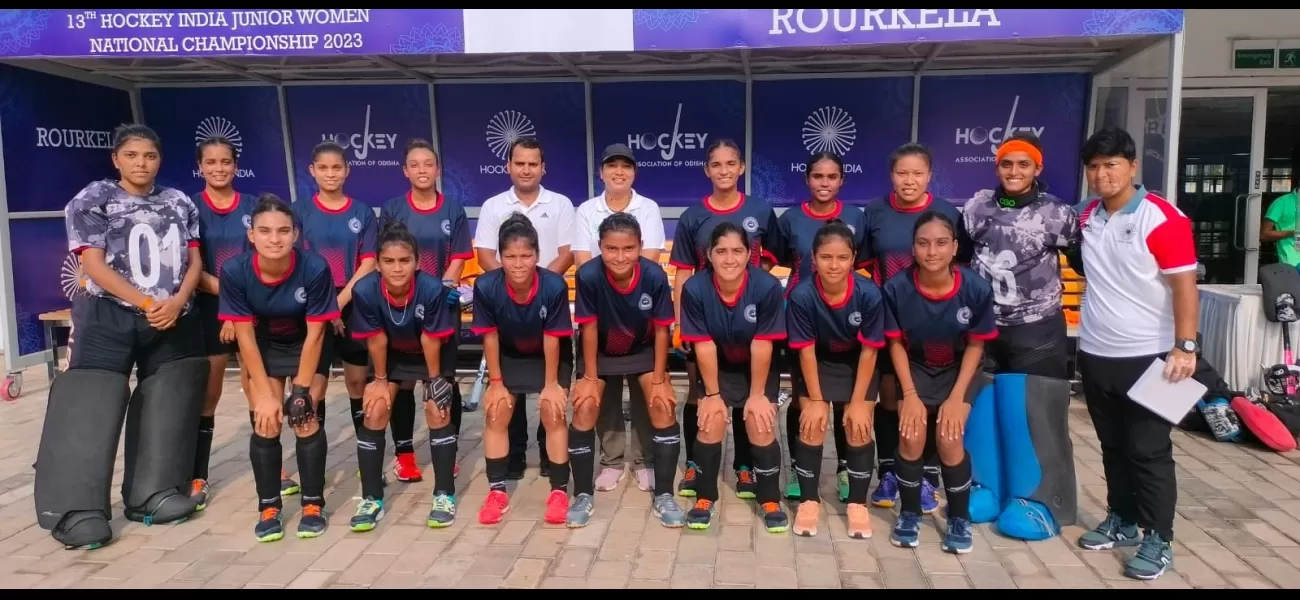 MP wins 13th Women's Junior Hockey National Championship, beating Jharkhand in Bhopal.
