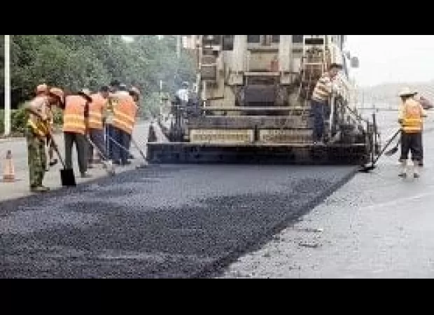 Minister demands investigation into substandard road construction.