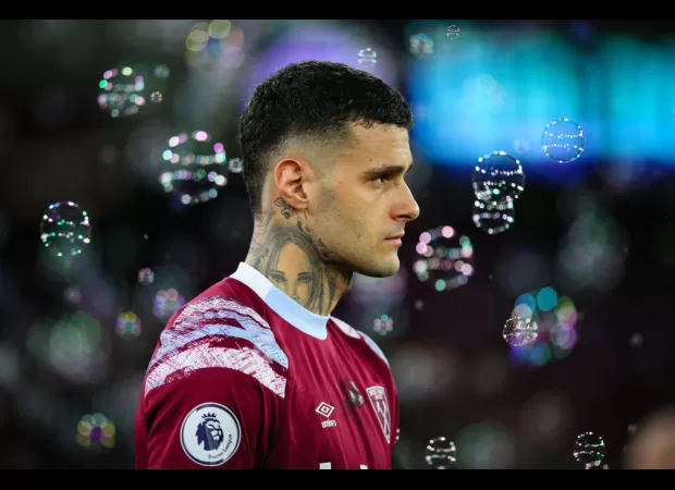 Gianluca Scamacca expresses strong desire to transfer from West Ham to Roma.