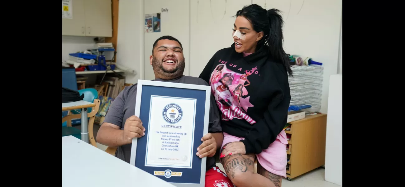 Katie's son Harvey has achieved an impressive new Guinness World Record!