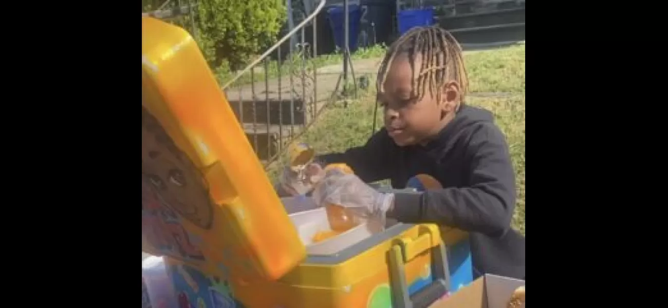 Philadelphia youth started a water ice business at age 6 called 
