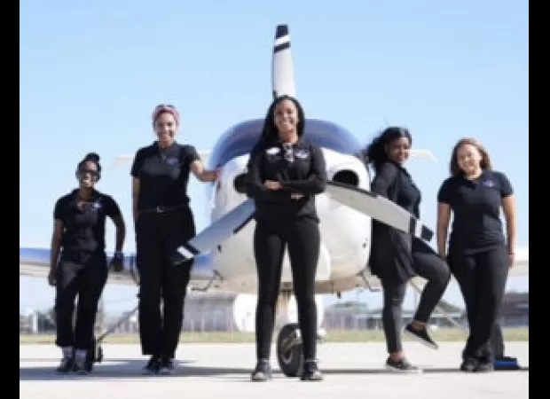 Sisters joining together to make aviation more diverse and accessible.