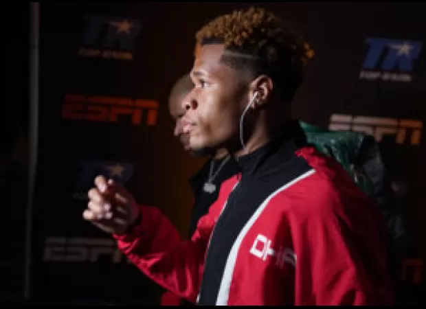 Devin Haney facing charges after a semi-automatic gun allegedly found in his car.