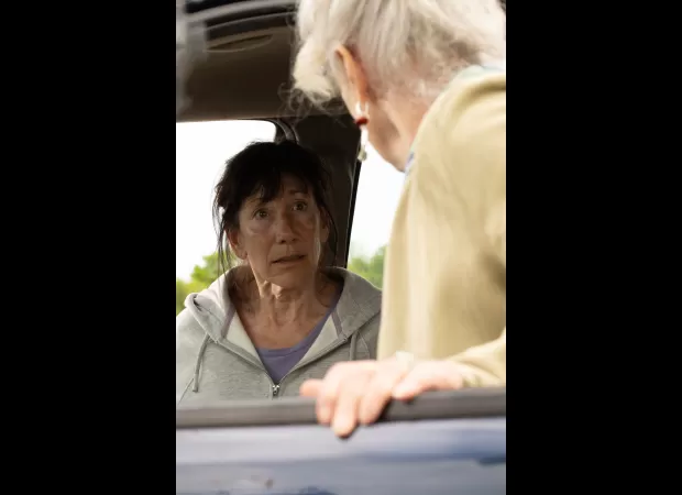 Villain returns to Emmerdale and is staying in her car.