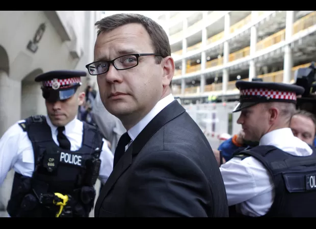 Andy Coulson, ex-director of communications for No.10, jailed for phone hacking, is now advising Huw Edwards' family on their media interests.

Andy Coulson, ex-No.10 comms chief jailed for phone hacking, now advises Huw Edwards' family on media matters.