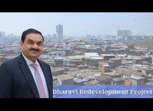 Congress accuses BJP of cronyism as Adani Group wins ₹5,000 cr Dharavi redevelopment project.