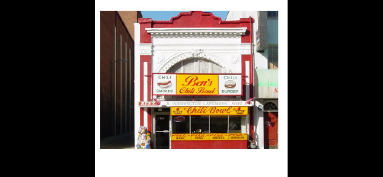 Ben's Chili Bowl is a vibrant hub for DC's Black Restaurant Week.