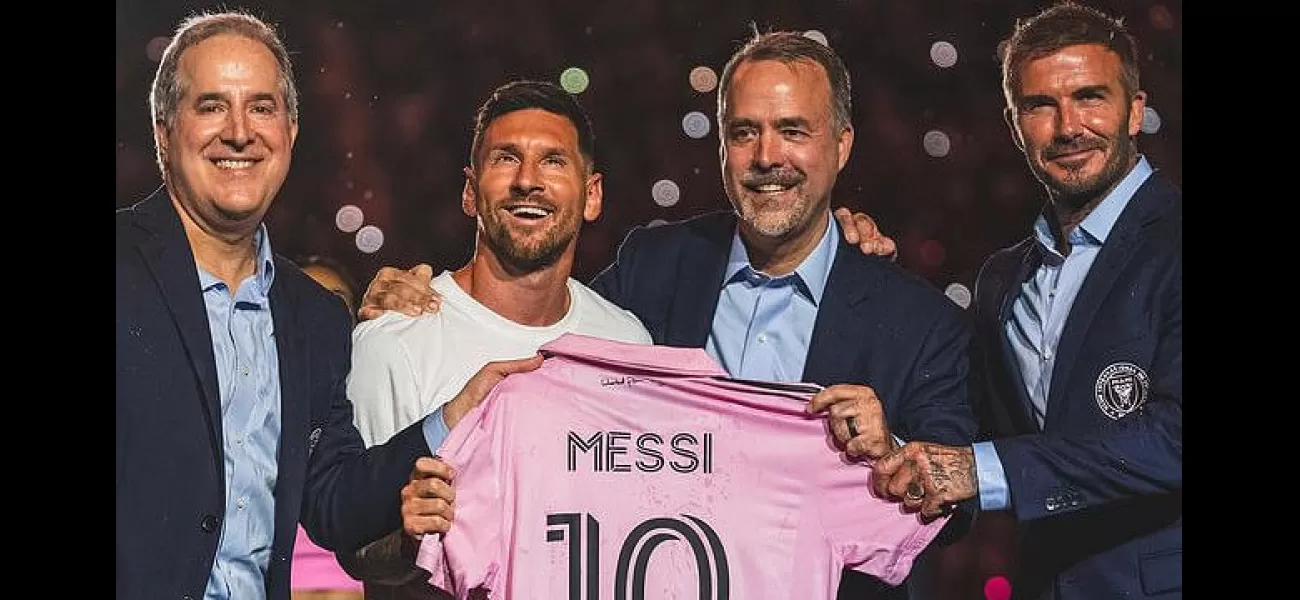 Lionel Messi's presentation as Inter Miami player was watched by a record 3.5 billion people.