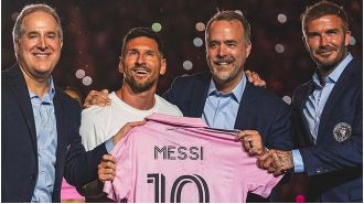 Lionel Messi's presentation as Inter Miami player was watched by a record 3.5 billion people.