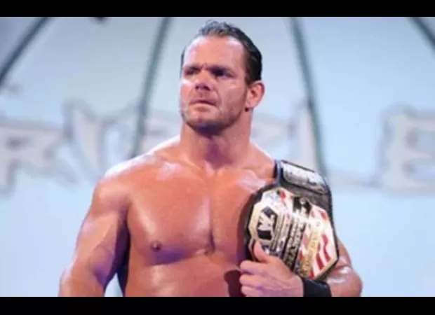 David Benoit, son of WWE wrestler Chris Benoit, sits in the front row of an AEW show 16 years after his father's double-murder suicide.