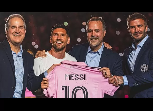 Lionel Messi's presentation as Inter Miami player was watched by a record 3.5 billion people.