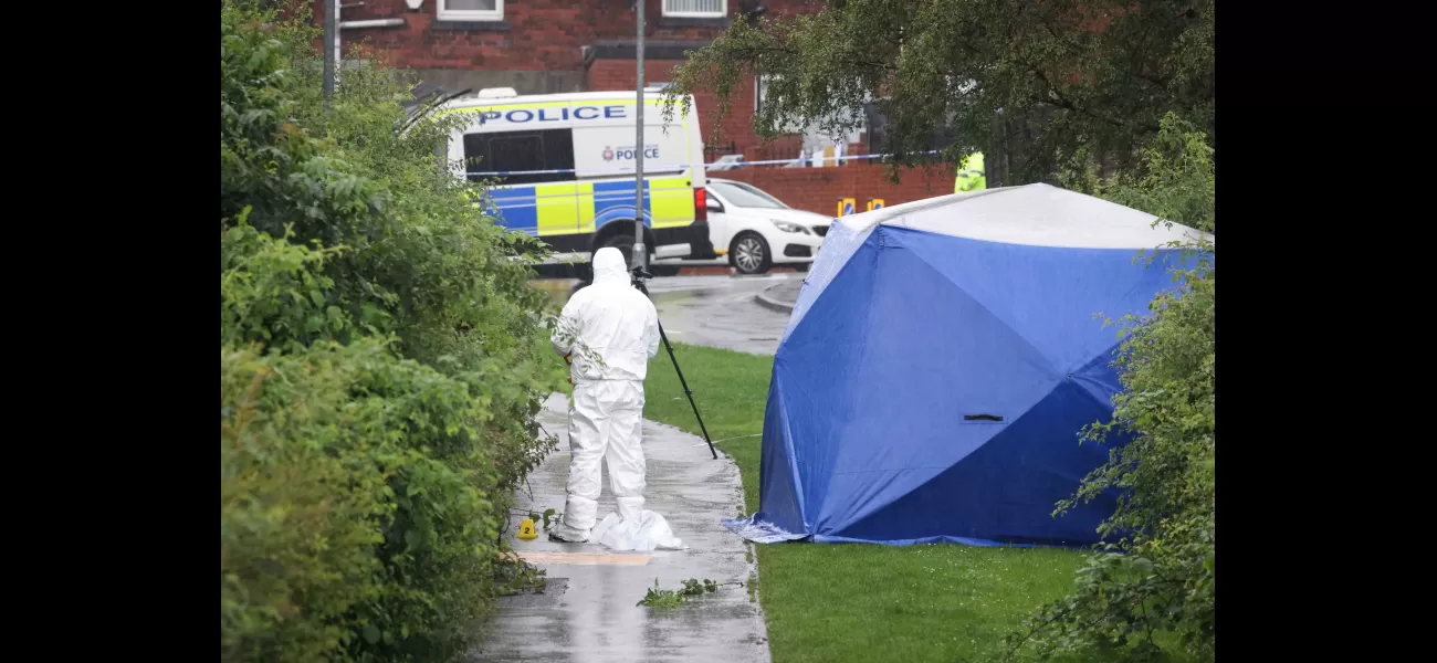 A woman in her 40s was found dead on a footpath close to a primary school.