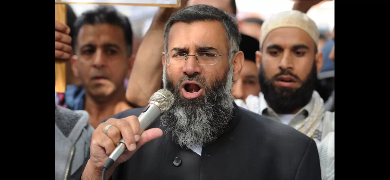 Anjem Choudary, known for promoting extremist ideologies, arrested on suspicion of terror-related activity.