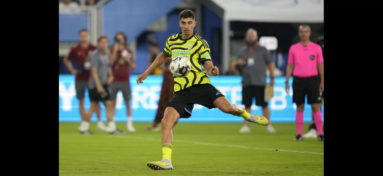 Kai Havertz ridiculed by Chelsea supporters after failing to score in MLS All-Star challenge.