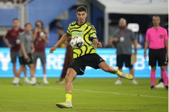 Kai Havertz ridiculed by Chelsea supporters after failing to score in MLS All-Star challenge.