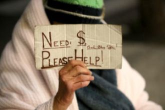 A beggar has become a millionaire through his generous donations from people around the world.