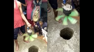 2-year-old Asmita fell into an open borewell in Vidisha; police and digging machines are attempting a rescue.