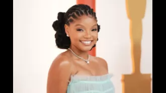 Halle Bailey shows solidarity with Latina actress facing racism after being cast as Snow White.