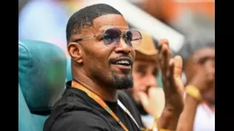 Jamie Foxx hosted a private party to mark making positive changes in his life.
