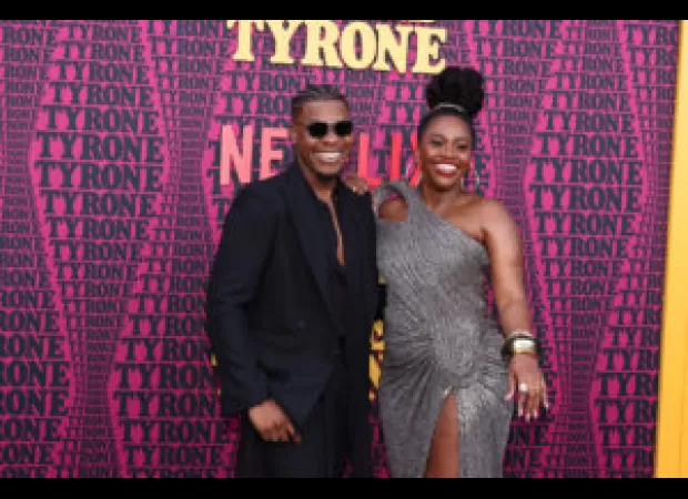 John Boyega & Teyonah Parris discuss Netflix's upcoming film, 