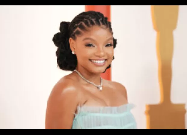 Halle Bailey shows solidarity with Latina actress facing racism after being cast as Snow White.