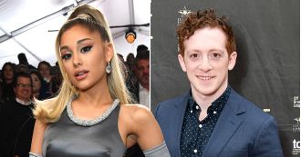 Ariana Grande is reportedly dating her Wicked co-star after her split from husband Dalton Gomez.