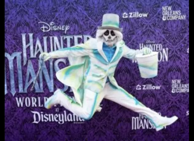 Disney characters take the place of actors at the 