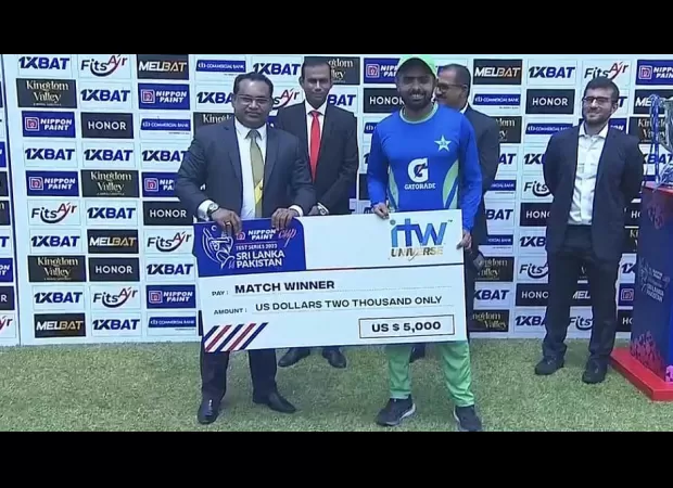 Sri Lanka Cricket were embarrassed after mistakenly giving Pakistan the wrong cheque amount, resulting in online mockery.