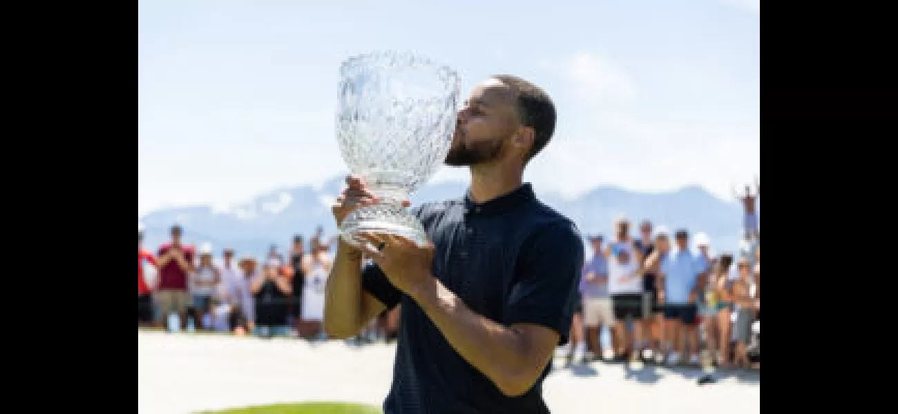 Steph Curry is the first Black celebrity to win the American Century Golf Tournament.