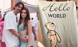 Arjun Rampal welcomes second child with partner Gabriella Demetriades at age 50.