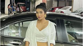 Charu Asopa got stuck on sets of her show due to heavy rains in Mumbai and returned home after 2 days.