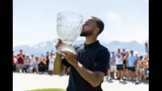 Steph Curry is the first Black celebrity to win the American Century Golf Tournament.