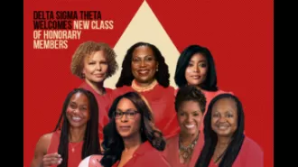 Ketanji Brown Jackson, Debra Lee and others were honored as honorary members of Delta Sigma Theta.