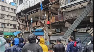 4 injured, 1 dead in building collapse in Mira-Bhayandar; Assembly demands action against those responsible.