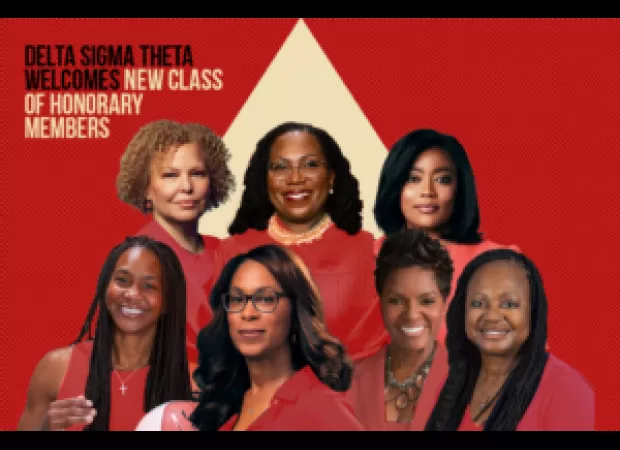Ketanji Brown Jackson, Debra Lee and others were honored as honorary members of Delta Sigma Theta.