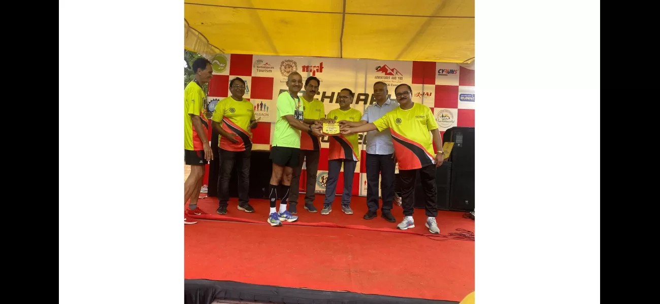 Brig Dikhit of Mhow placed second in a half marathon race at Pachmarhi, Madhya Pradesh.