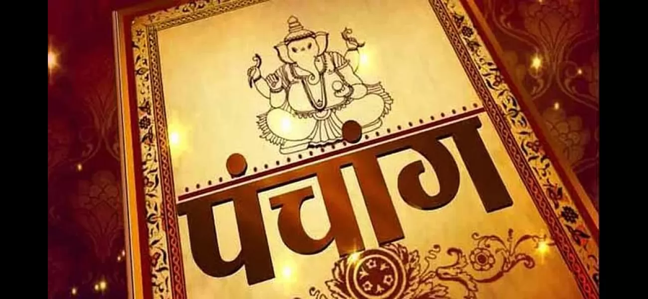 Check Tithi, Shubh Muhurat, Moon Sign & Name Letter for July 24, 2023 using today's Panchang.