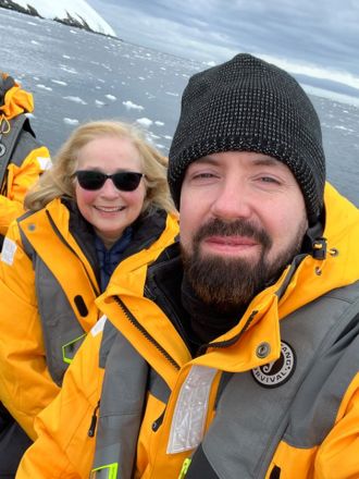 72 yo great-grandma goes on an adrenaline-filled adventure in Antarctica.