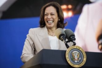 Kamala Harris attended Delta Sigma Theta's Indianapolis Political Convention.