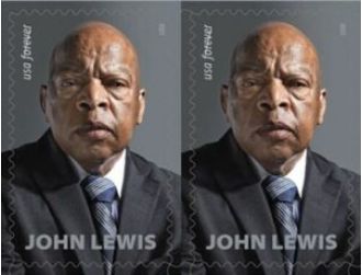 John Lewis honored with new Forever stamp and ceremony recognizing his incredible civil rights legacy.
