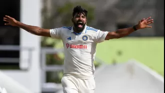 Mohammed Siraj takes career-best 5/60, WI all out for 225, trailing India (438) by 183 runs in 2nd Test.
