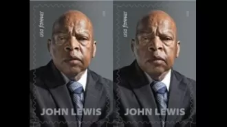 John Lewis honored with new Forever stamp and ceremony recognizing his incredible civil rights legacy.